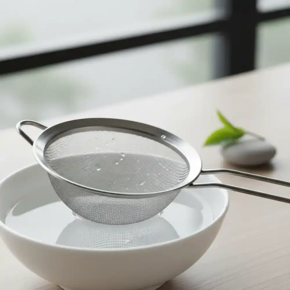 Fine mesh strainer