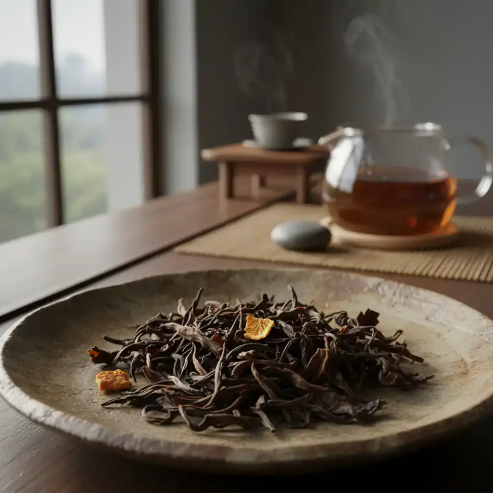 Roasted Oolong leaves