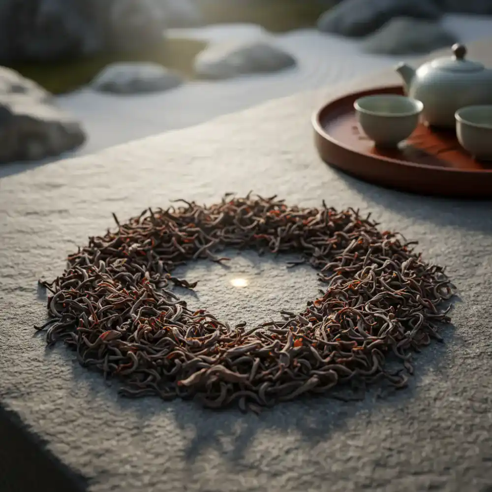 Black Tea leaves