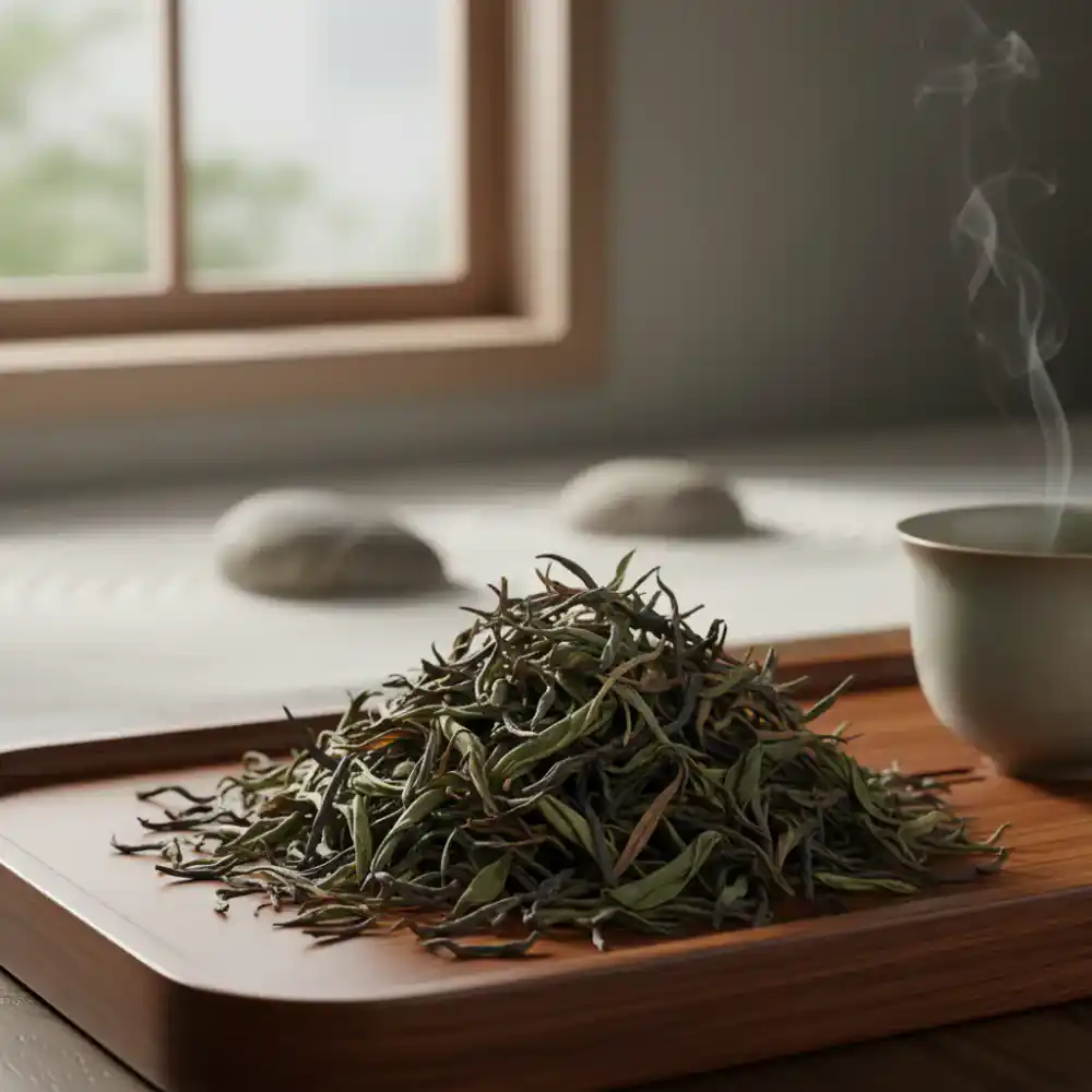 Oolong Tea leaves